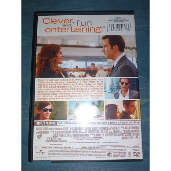 Duplicity DVD - Picture 2 of 3